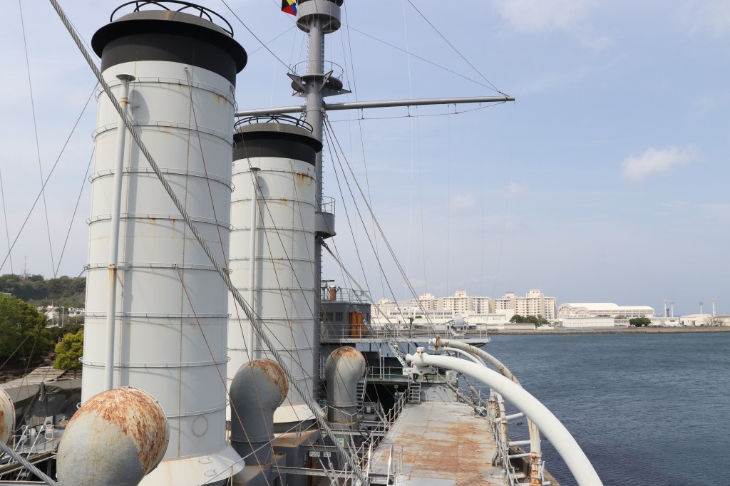 Geschützt: 12日 4月: Schlachtschiff Mikasa, Eisenbahnmuseum Nagoya und Besuch von Yokohama